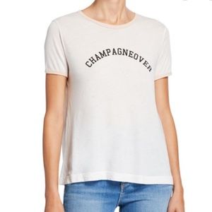 WILDFOX Champagneover Johnny Ringer Tee Size XS